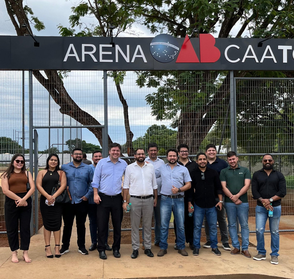 CAATO e OABTO realizam visita técnica à Arena CAATO, em Palmas