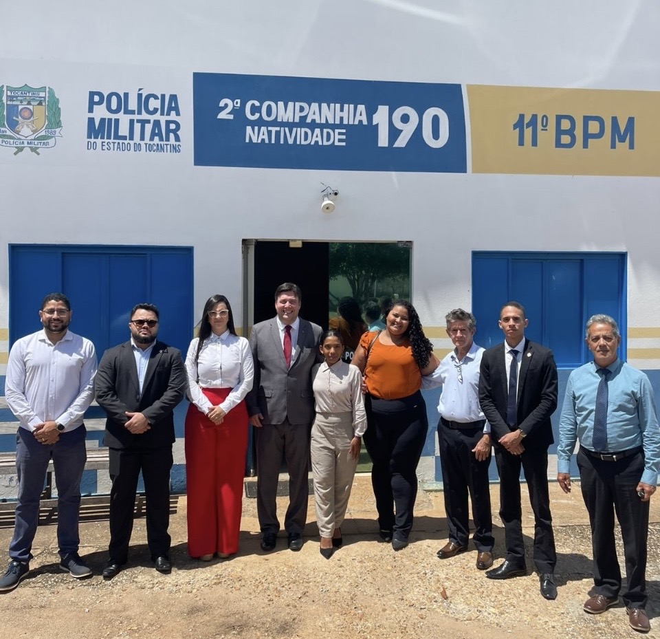 Presidente da OABTO visita Natividade para acompanhar caso de ameaça a advogada e cobra celeridade nas investigações